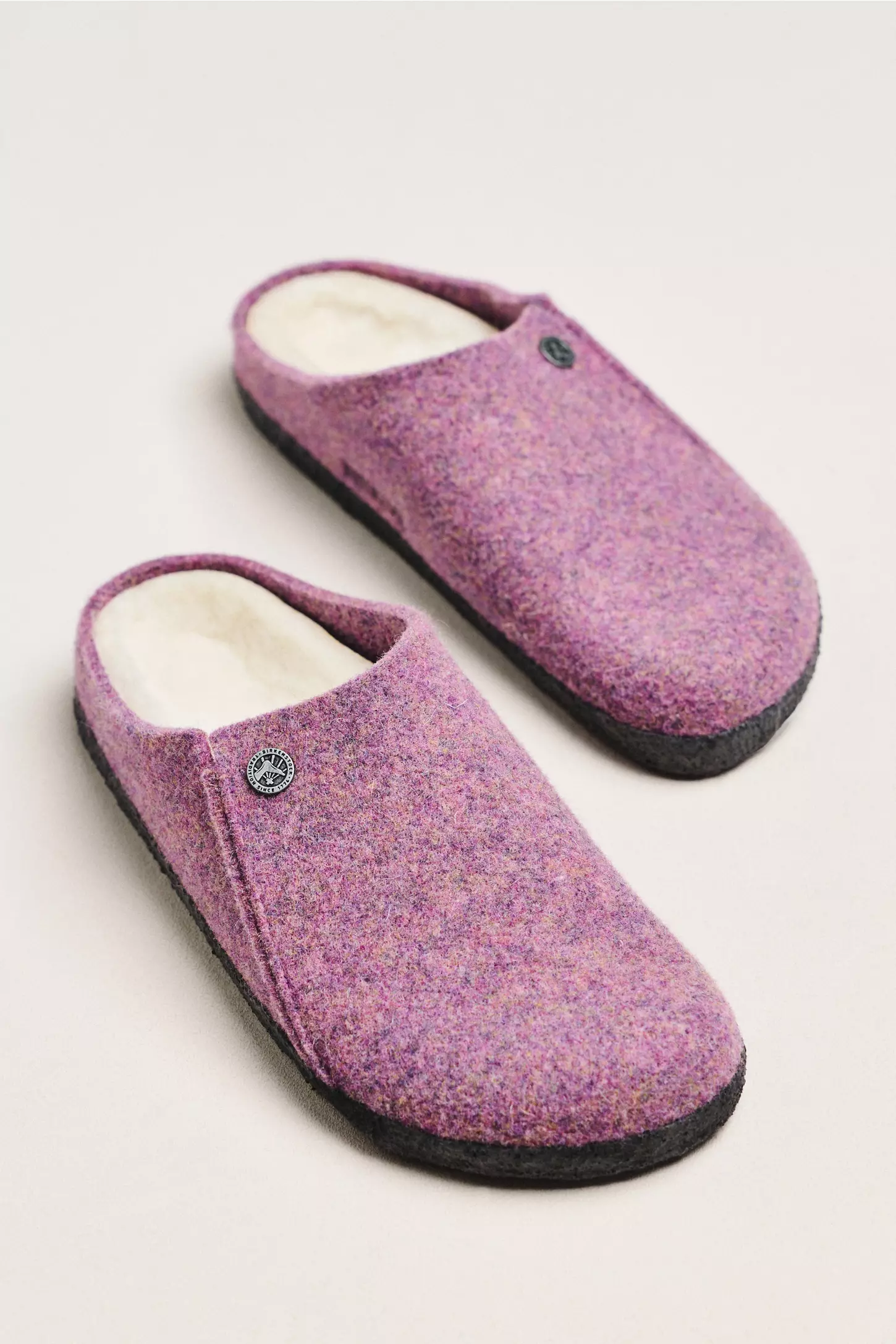 WOMEN'S BIRKENSTOCK ZERMATT SHEARLING | MAUVE MELANGE - Image 6