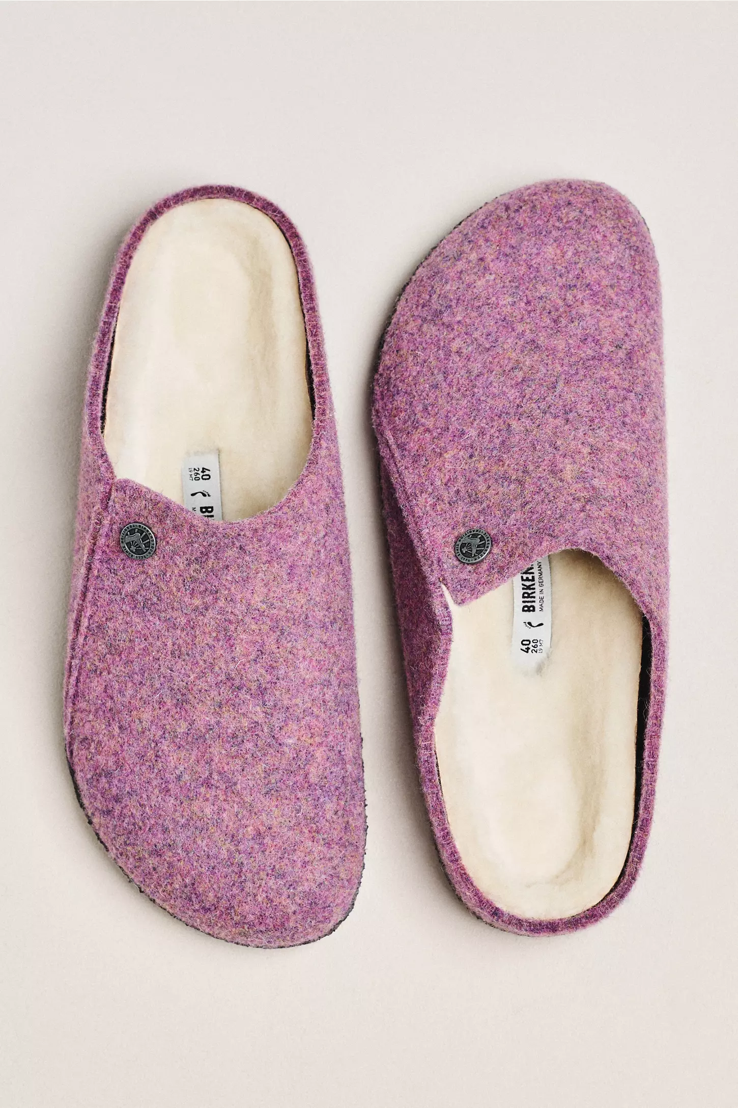 WOMEN'S BIRKENSTOCK ZERMATT SHEARLING | MAUVE MELANGE - Image 7
