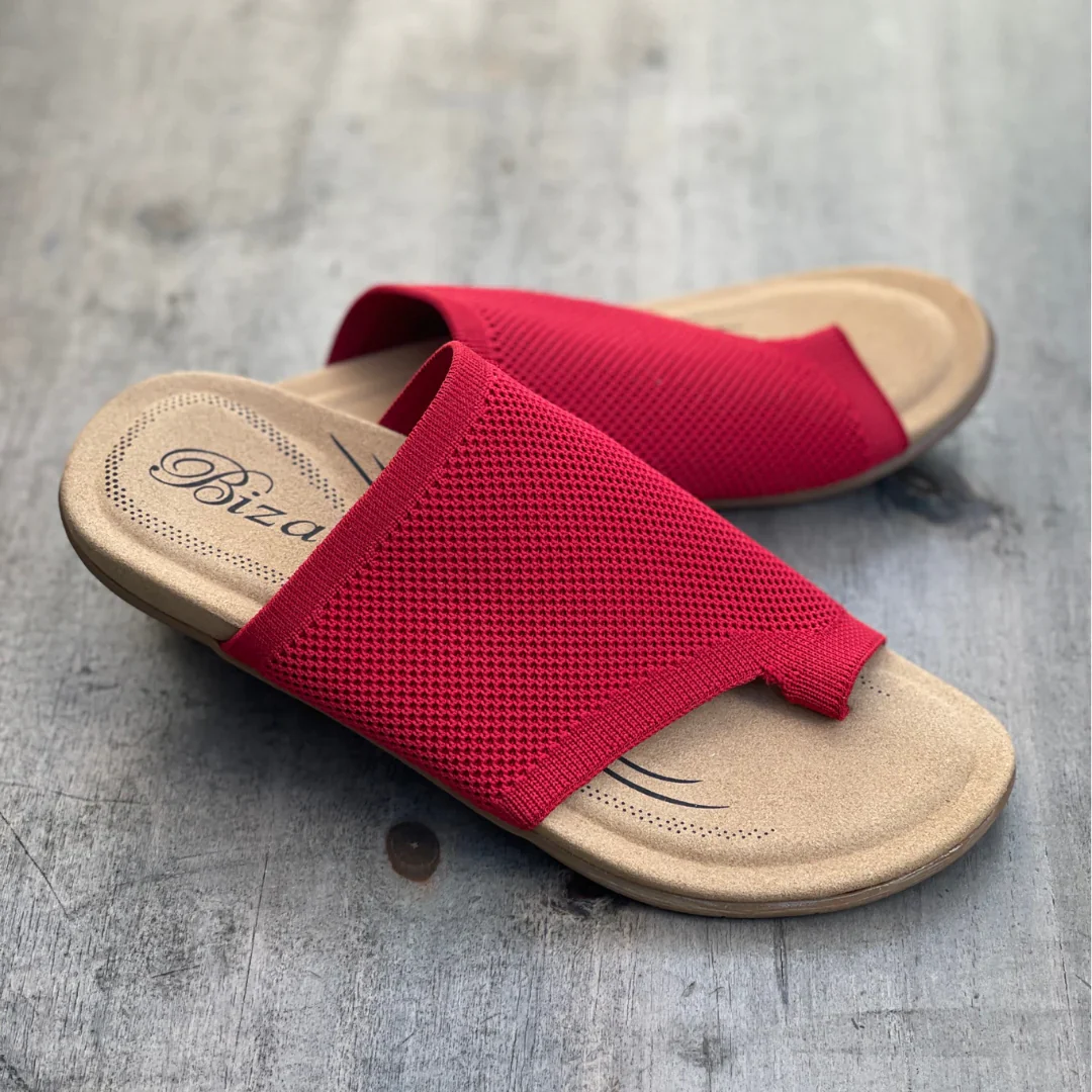 WOMEN'S BIZA LAVISH SANDAL | RED - Image 2