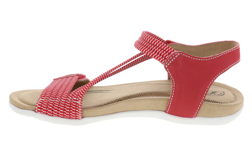 WOMEN'S BIZA LUNA SANDAL | RED - Image 3