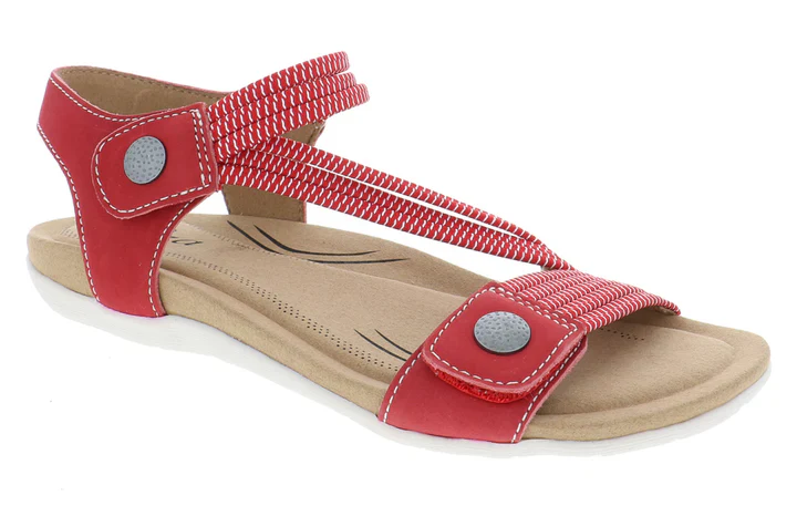WOMEN'S BIZA LUNA SANDAL | RED - Image 4