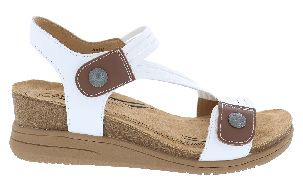 WOMEN'S BIZA SAINT SANDAL | WHITE MULTI