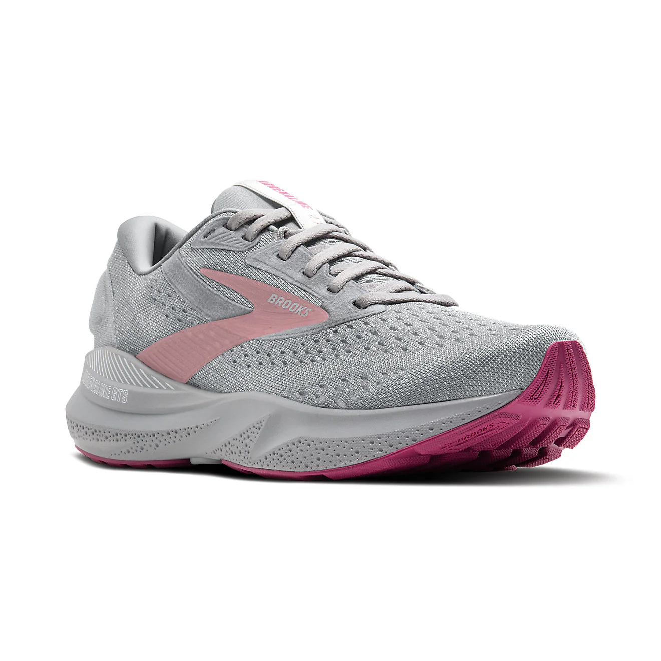 WOMEN'S BROOKS ADRENALINE GTS 24 | ALLOY / WHITE / ZEPHYR - Image 3