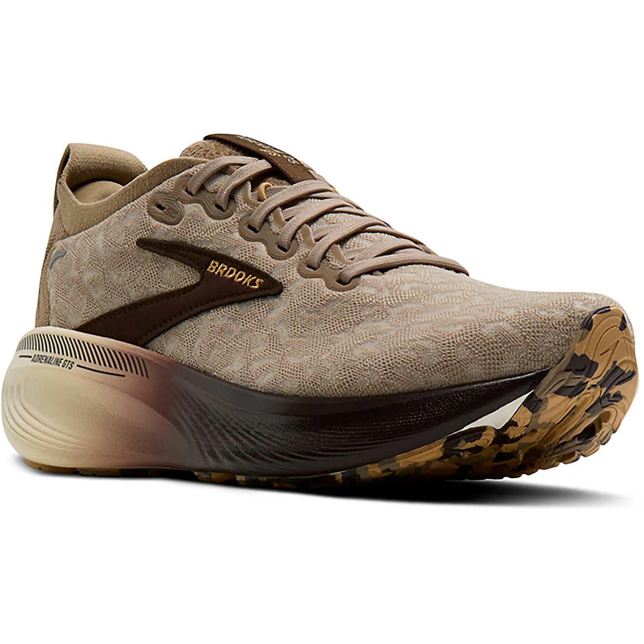 WOMEN'S BROOKS ADRENALINE GTS 25 | GRIEGE / CHOCOLATE / LATTE - Image 3