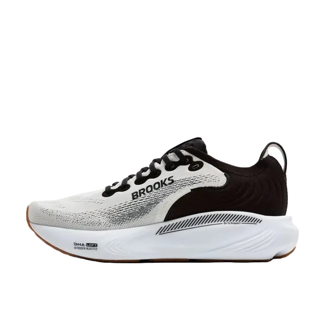 WOMEN'S BROOKS ADRENALINE GTS 25 | WHITE / BLACK / WHITE - Image 2