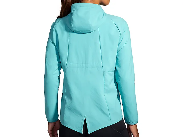 WOMEN'S BROOKS CANOPY JACKET | AQUA - Image 3