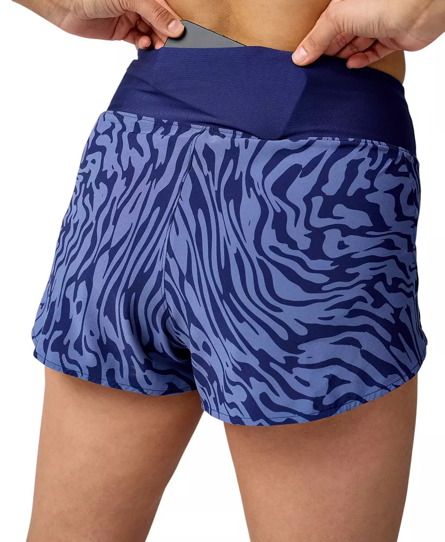 WOMEN'S BROOKS CHASER 3" SHORT 2.0 | MIDNIGHT SPEEDSCAPE - Image 4