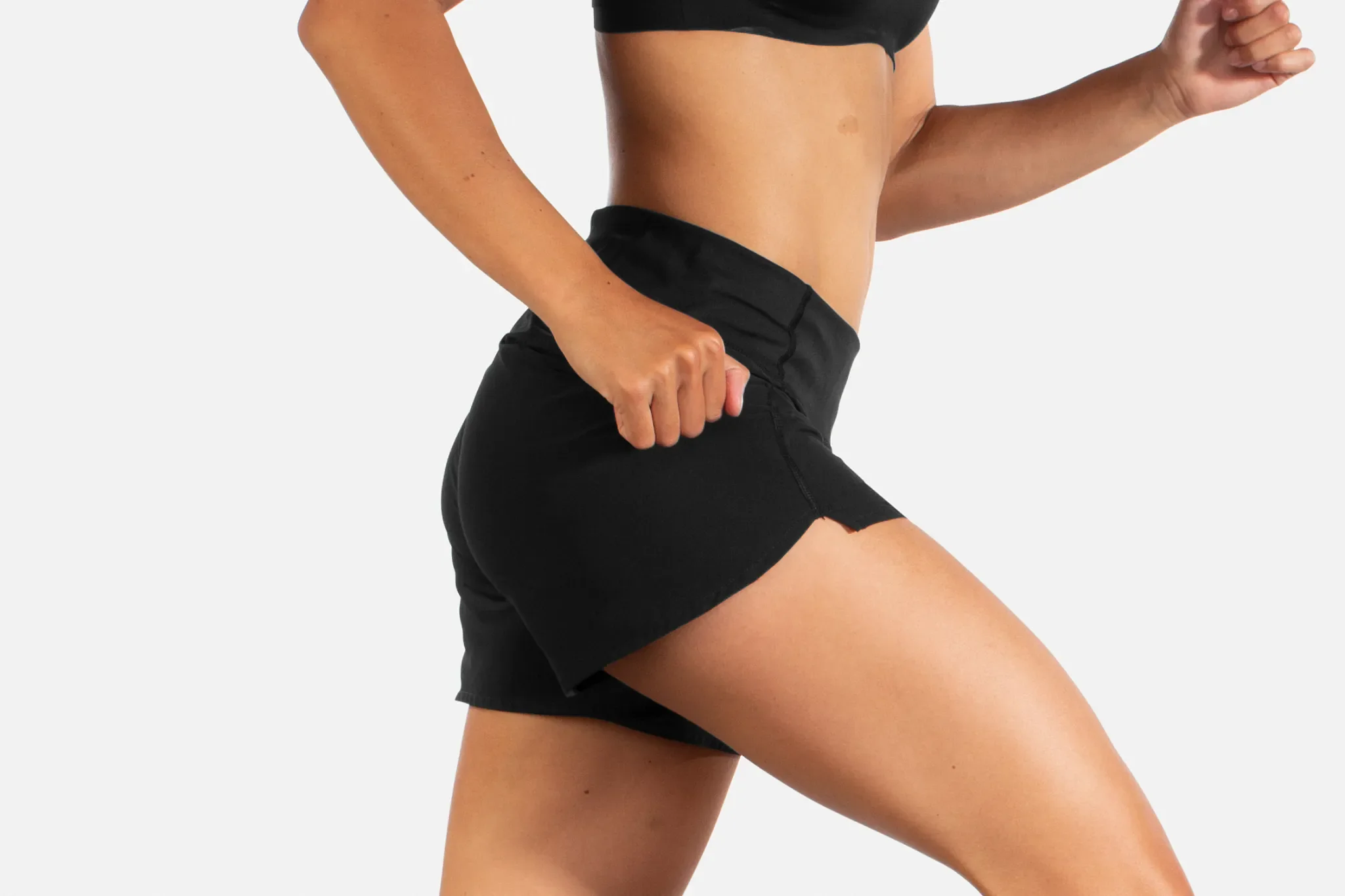 WOMEN'S BROOKS CHASER 5" SHORT | BLACK - Image 5
