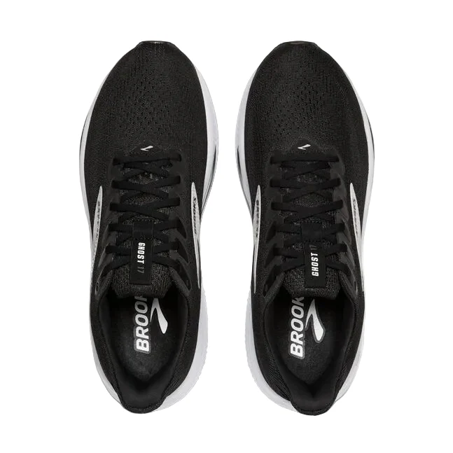 WOMEN'S BROOKS GHOST 17 | BLACK / GREY / WHITE - Image 6