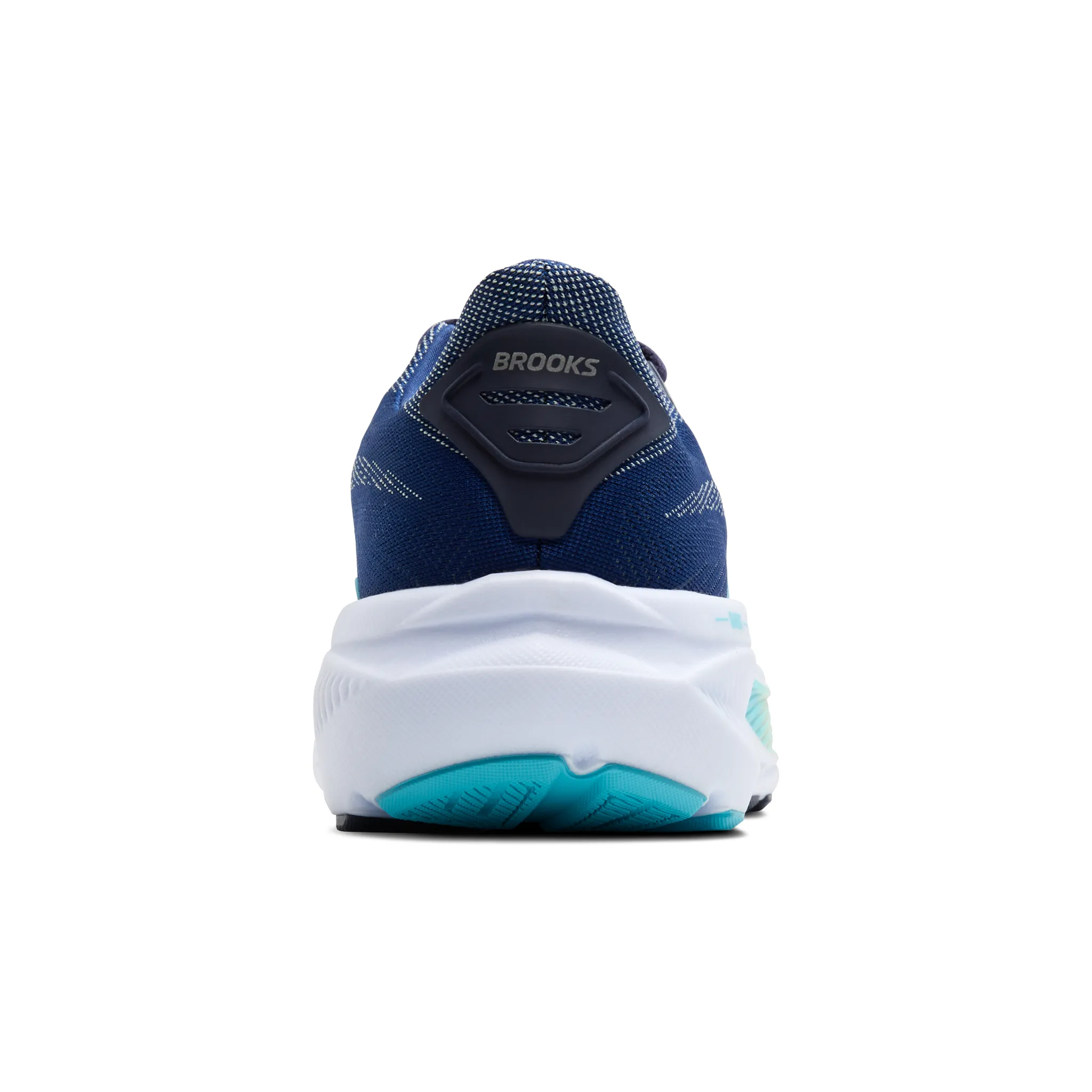WOMEN'S BROOKS GHOST 17 | NAVY / GREEN / TURQUOISE - Image 3