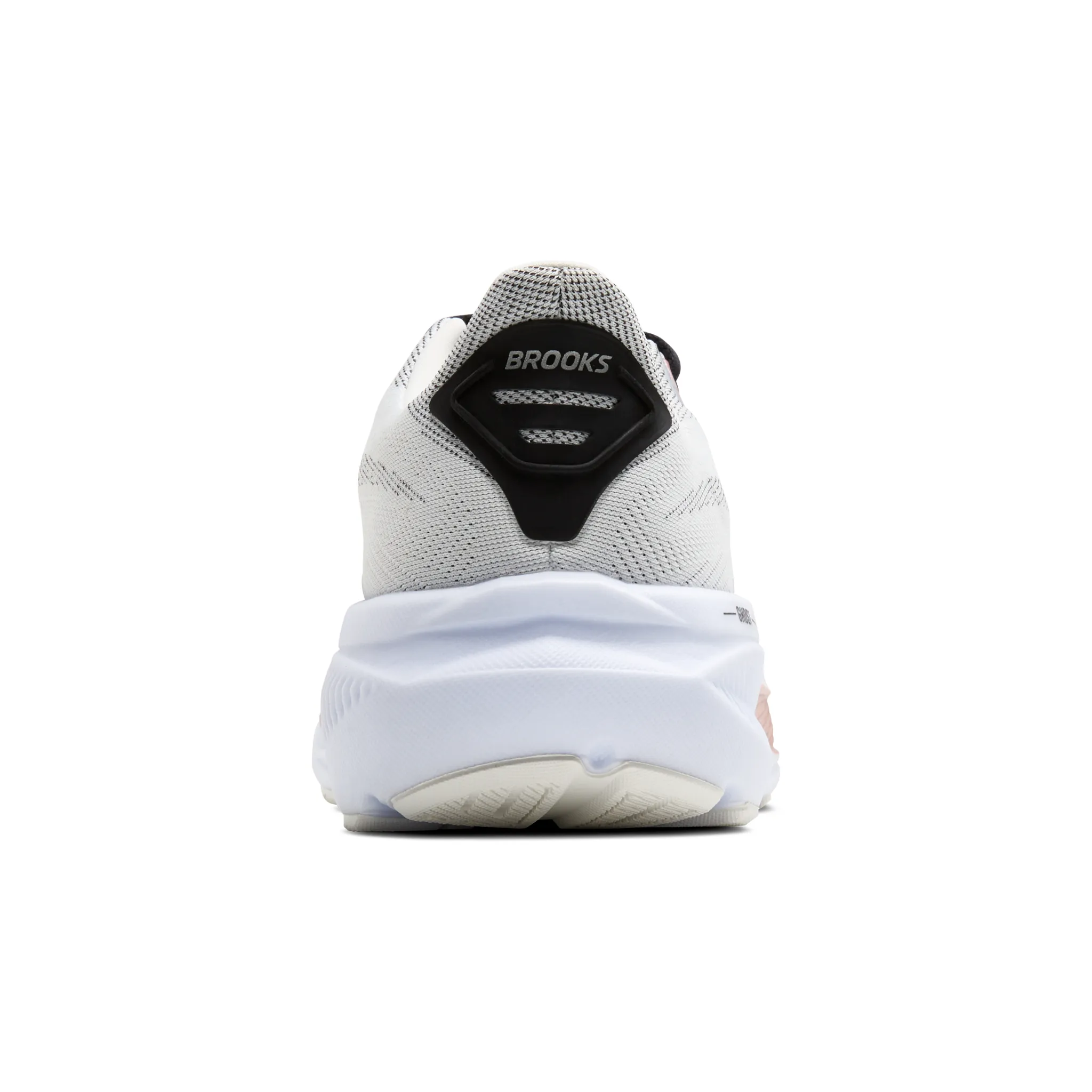 WOMEN'S BROOKS GHOST 17 | WHITE / BLACK / ROSE GOLD - Image 3