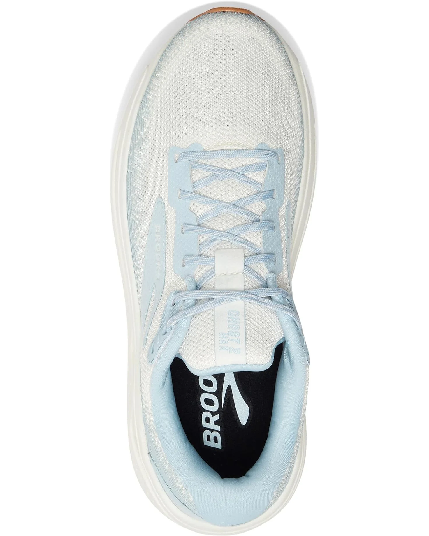 WOMEN'S BROOKS GHOST MAX 2 | COCONUT MILK / WINTER SKY - Image 4