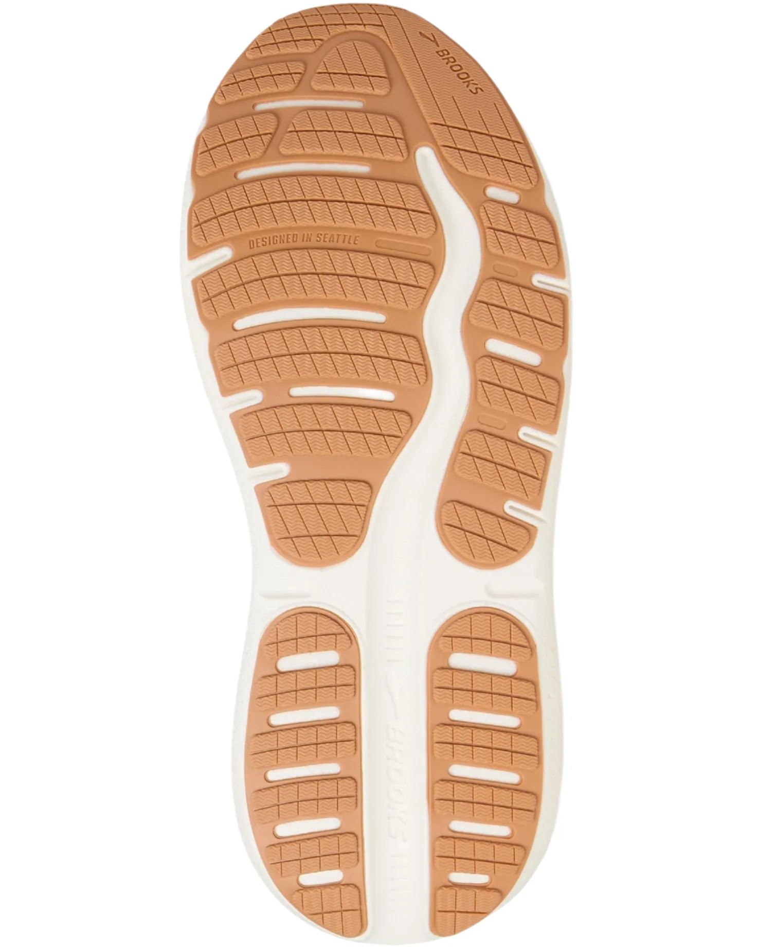 WOMEN'S BROOKS GHOST MAX 2 | COCONUT MILK / WINTER SKY - Image 5