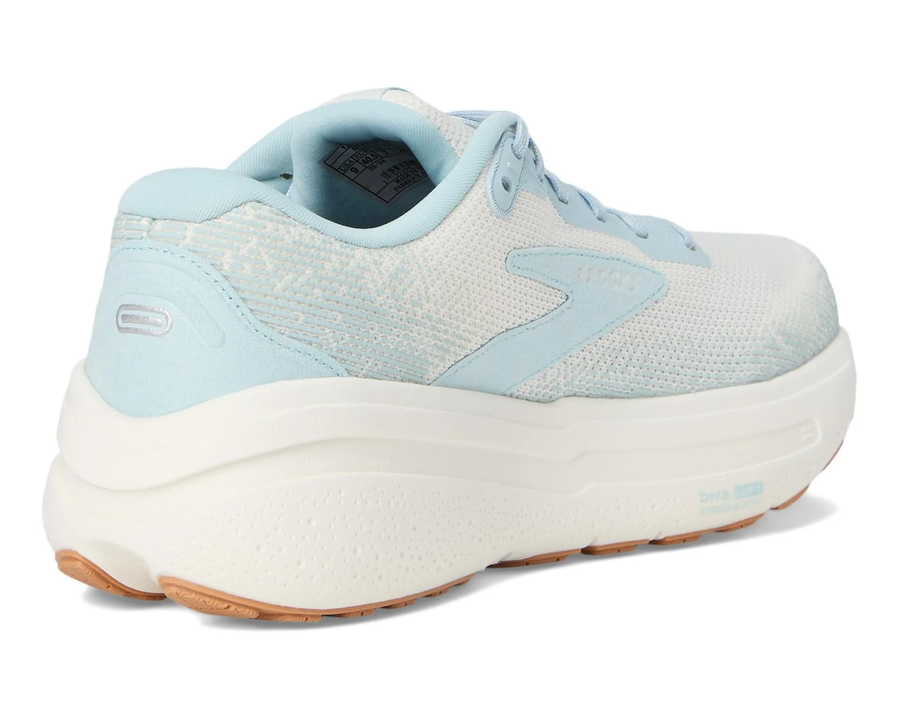 WOMEN'S BROOKS GHOST MAX 2 | COCONUT MILK / WINTER SKY - Image 7