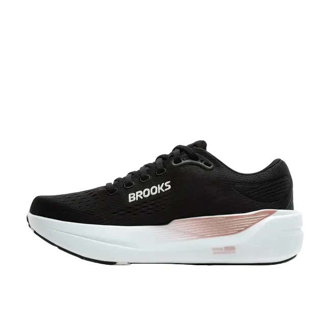 WOMEN'S BROOKS GHOST MAX 3 | BLACK | BLACK | ROSE GOLD - Image 2