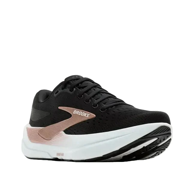 WOMEN'S BROOKS GHOST MAX 3 | BLACK | BLACK | ROSE GOLD - Image 3