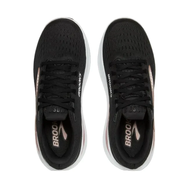 WOMEN'S BROOKS GHOST MAX 3 | BLACK | BLACK | ROSE GOLD - Image 6