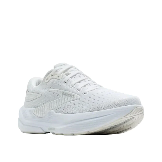 WOMEN'S BROOKS GHOST MAX 3 | WHITE / WHITE - Image 3