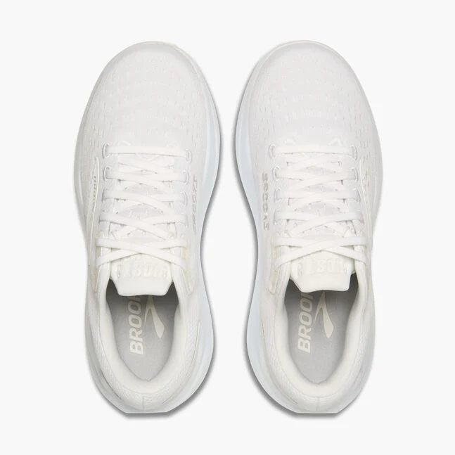 WOMEN'S BROOKS GHOST MAX 3 | WHITE / WHITE - Image 6