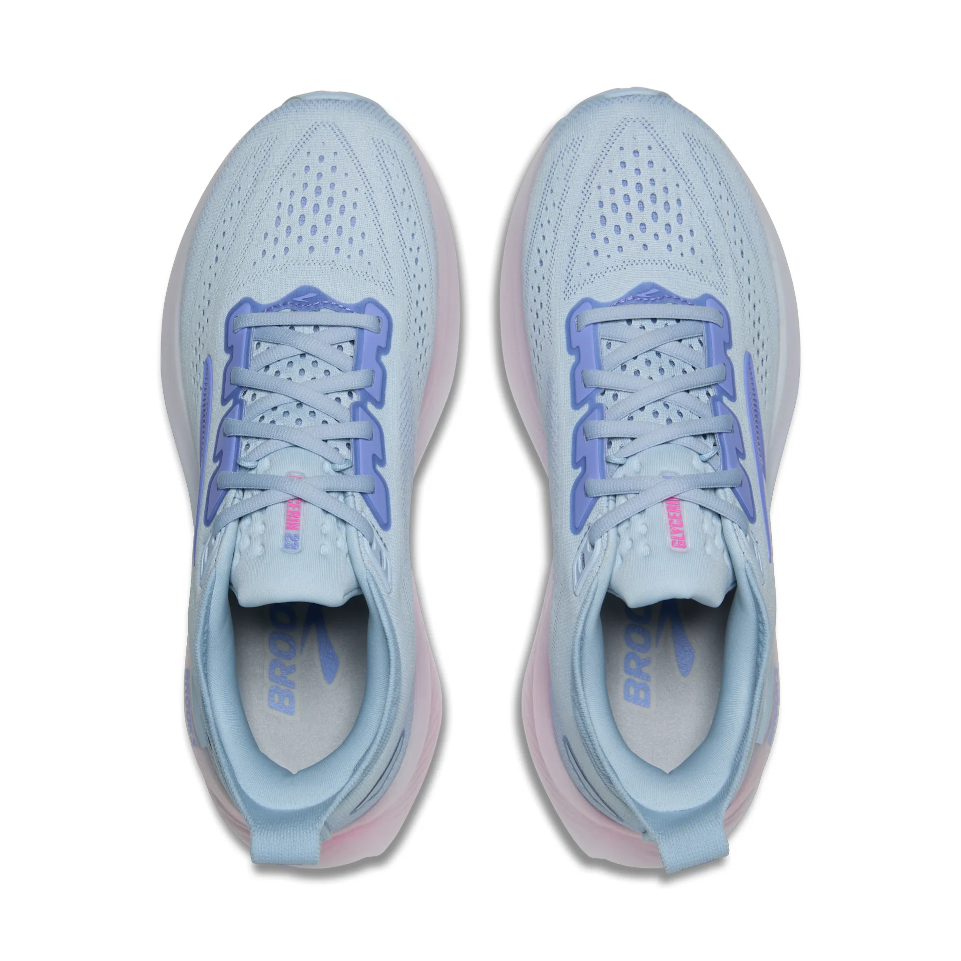 WOMEN'S BROOKS GLYCERIN 23 | SKYWAY / BLAZING BELL / PINK - Image 6