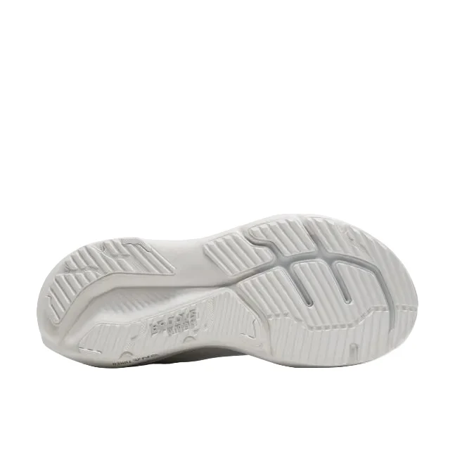 WOMEN'S BROOKS GLYCERIN 23 | WHITE / WHITE / GREY - Image 5