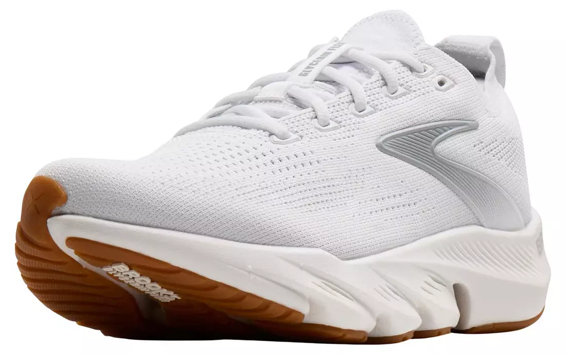 WOMEN'S BROOKS GLYCERIN FLEX | WHITE | BLACK | GUM - Image 5