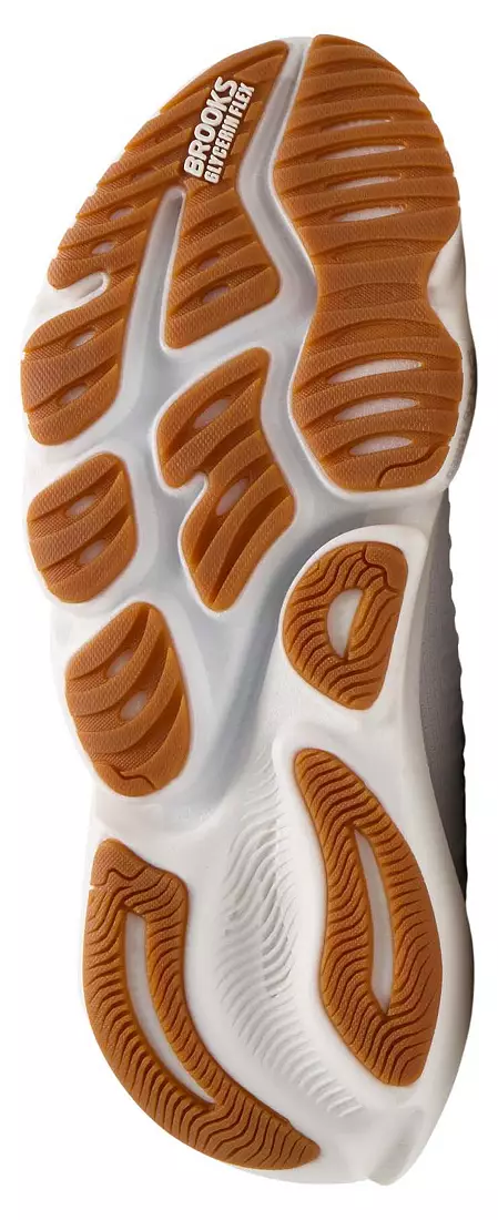 WOMEN'S BROOKS GLYCERIN FLEX | WHITE | BLACK | GUM - Image 6
