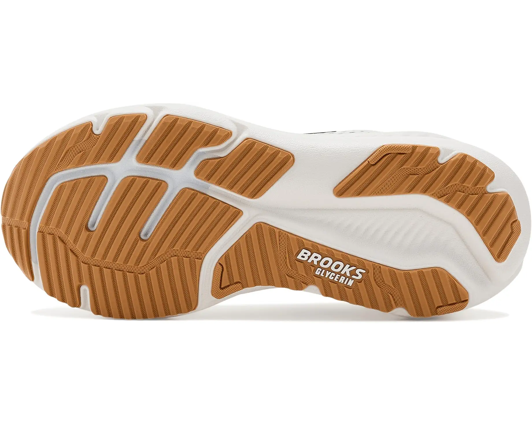 WOMEN'S BROOKS GLYCERIN 23 | WHITE / BLACK / BISCUIT - Image 6