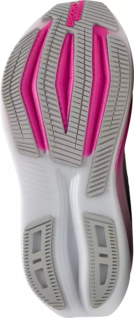 WOMEN'S BROOKS GLYCERIN MAX 2 | OYSTER / ARGYLE / CYBER PINK - Image 7