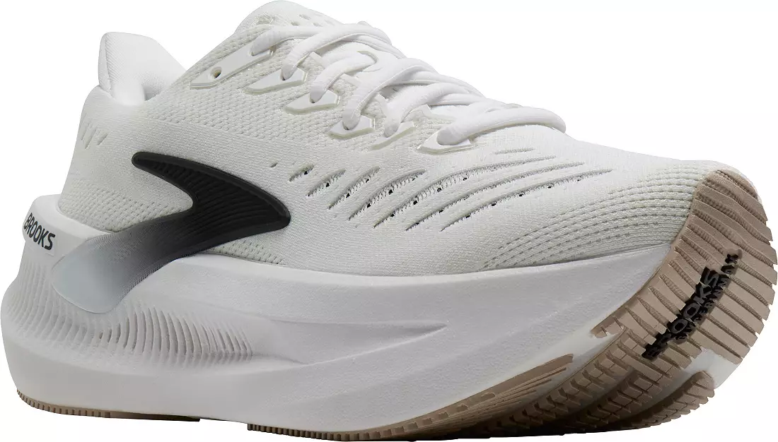 WOMEN'S BROOKS GLYCERIN MAX 2 | WHITE / BLACK / CHATEU GRAY - Image 4