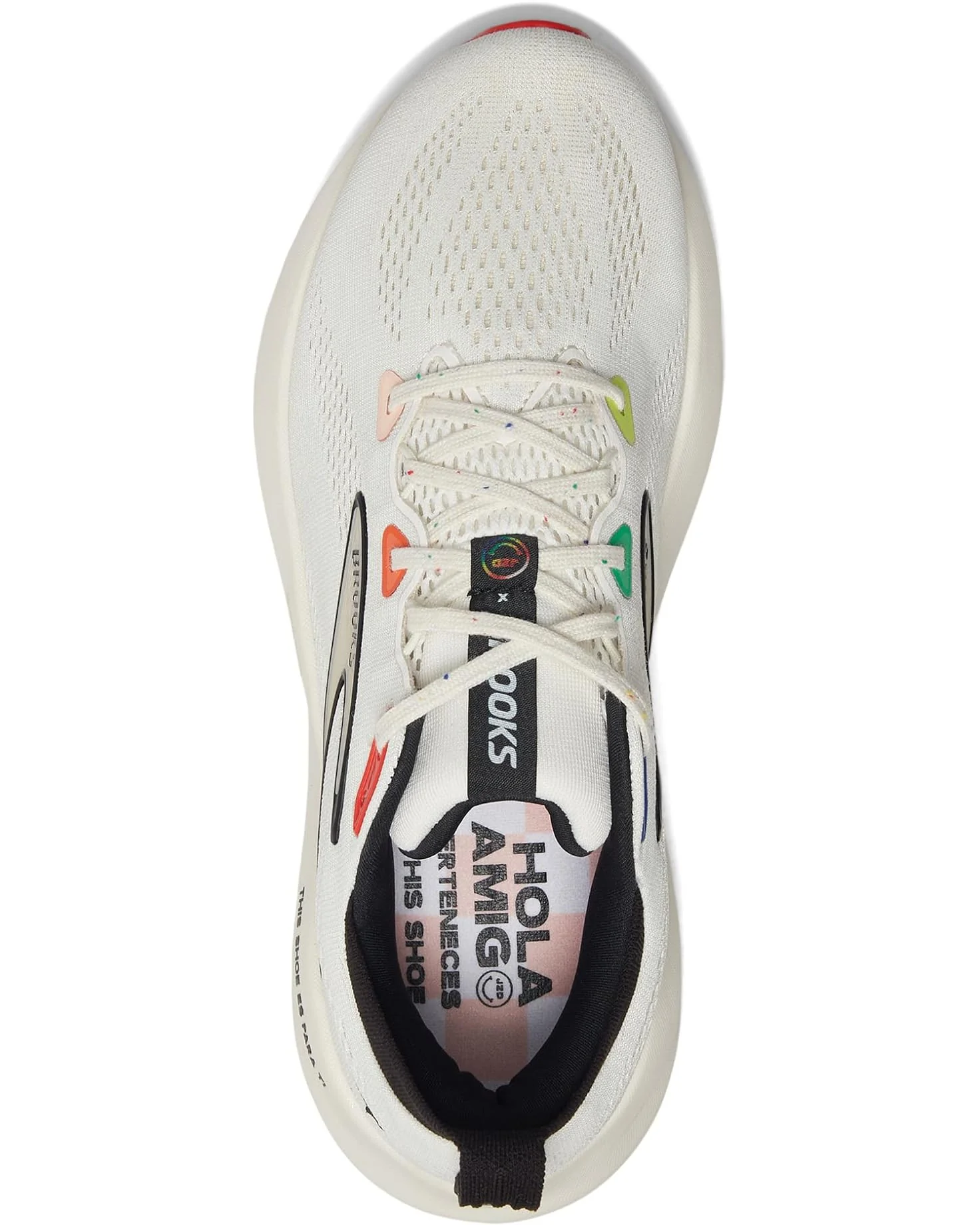 WOMEN'S BROOKS GLYCERIN 22 | COCONUT / WHITE SAND / BLACK - Image 4