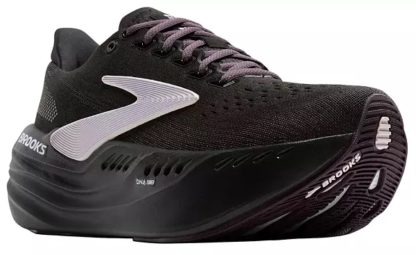 WOMEN'S BROOKS GLYCERIN MAX | BLACK / ORCHID ICE / GREY - Image 3
