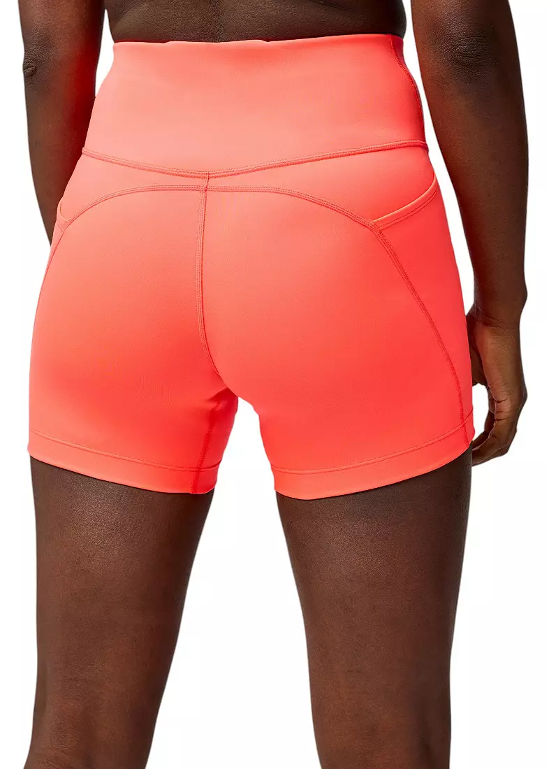 WOMEN'S BROOKS SPARK 5" SHORT TIGHT | NEO CAYENNE - Image 3