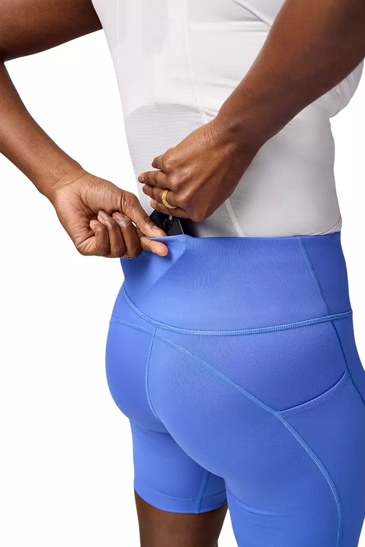 WOMEN'S BROOKS SPARK 8" SHORT TIGHT | BLUEBELL - Image 4