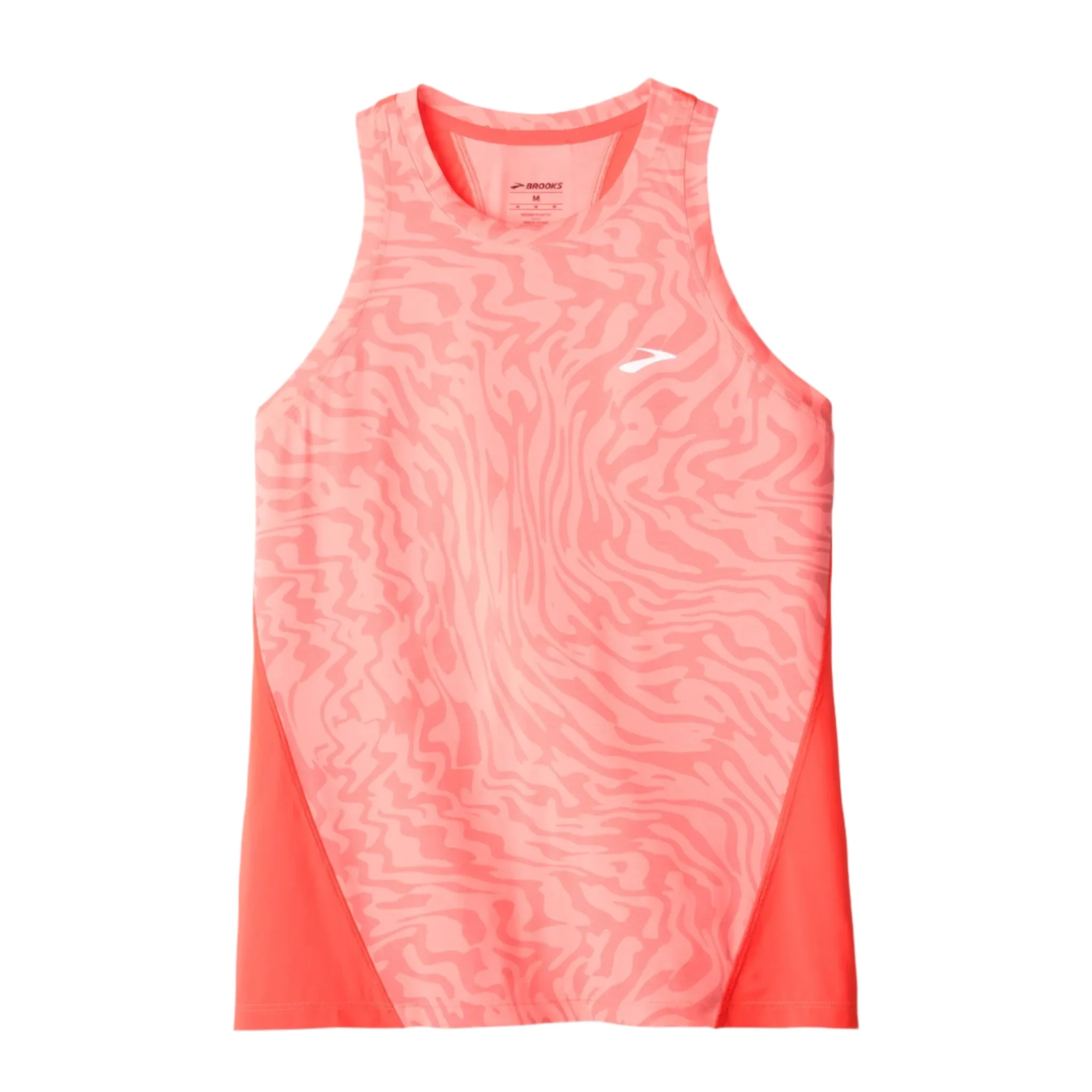 WOMEN'S BROOKS SPRINT FREE TANK 3.0 | NEO CAYENNE SPEEDSCAPE - Image 3