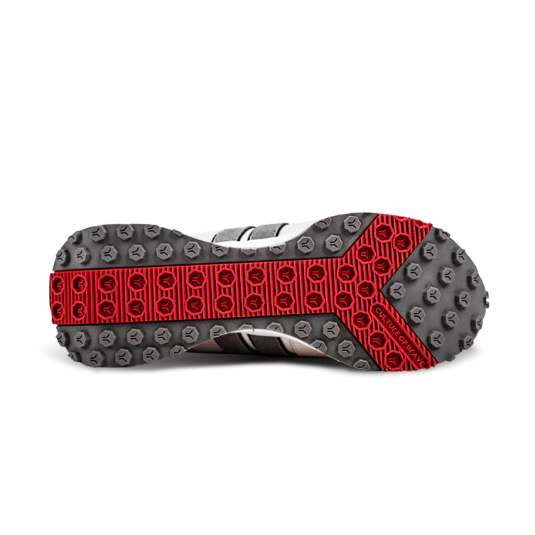 WOMEN'S C.O.B. by CULTURE OF BRAVE BOLD RUNNER | WHITE / GREY WING - Image 6