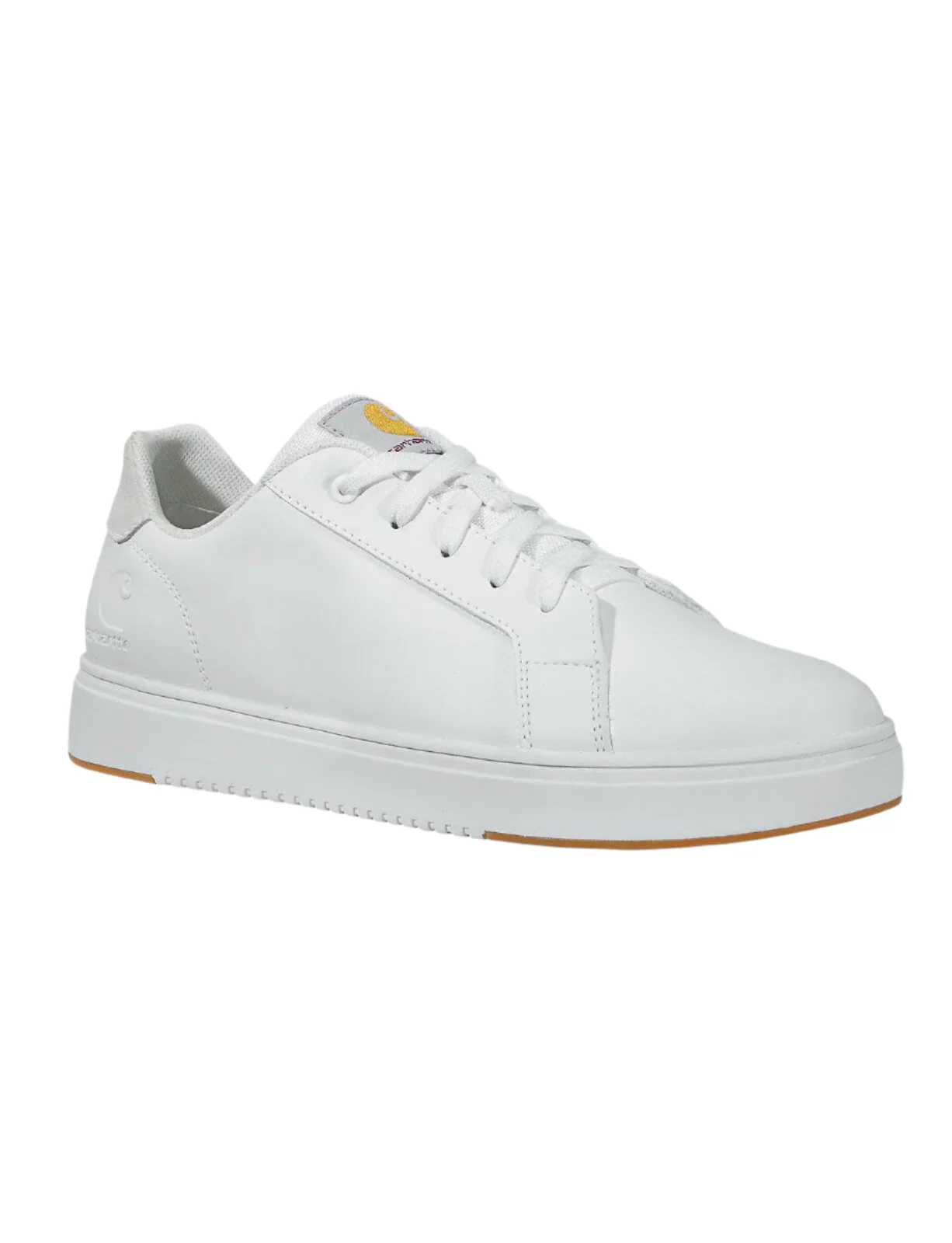 WOMEN'S CARHARTT DETROIT LEATHER SNEAKER | WHITE LEATHER - Image 4