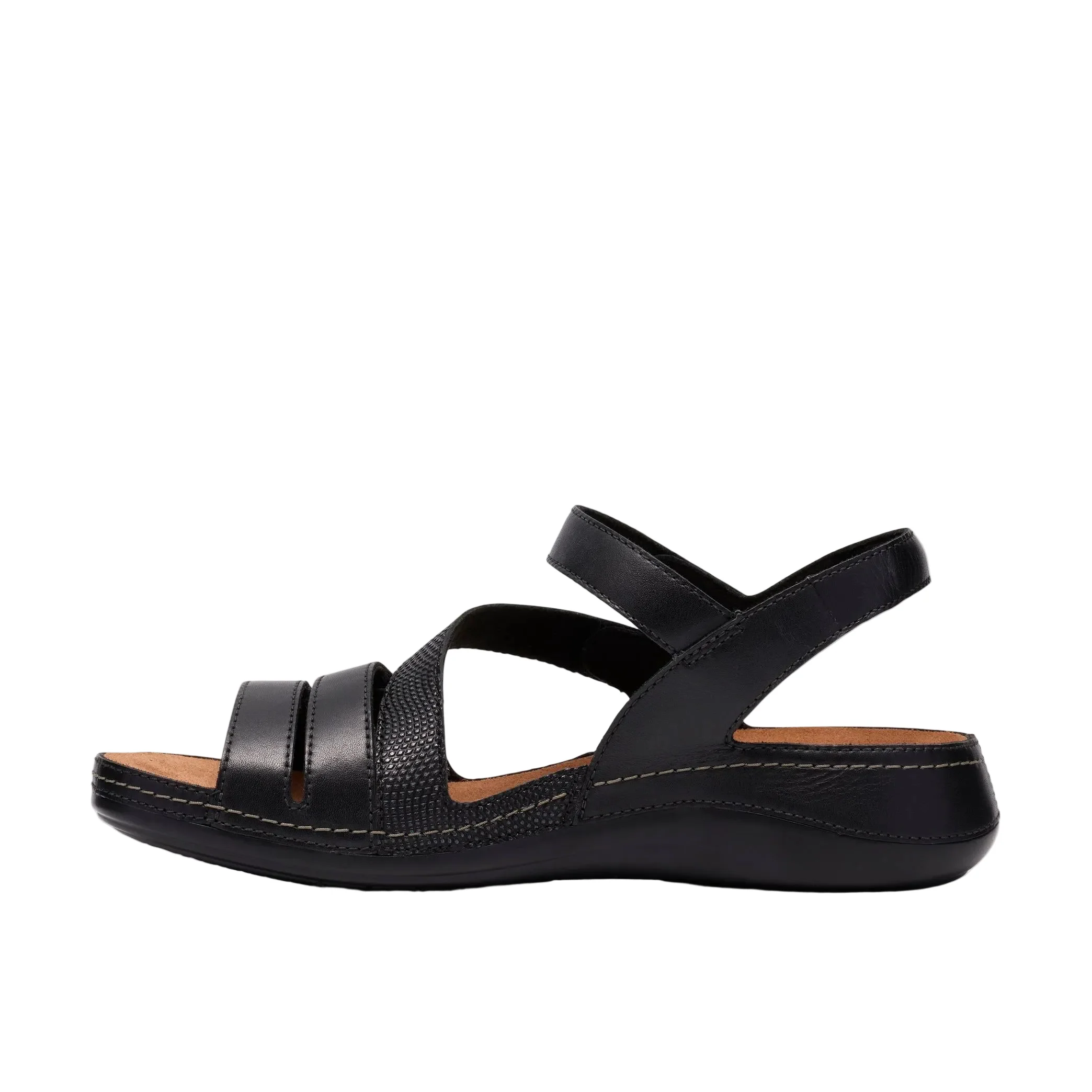 WOMEN'S CLARKS CECILY MIX | BLACK COMBI - Image 2