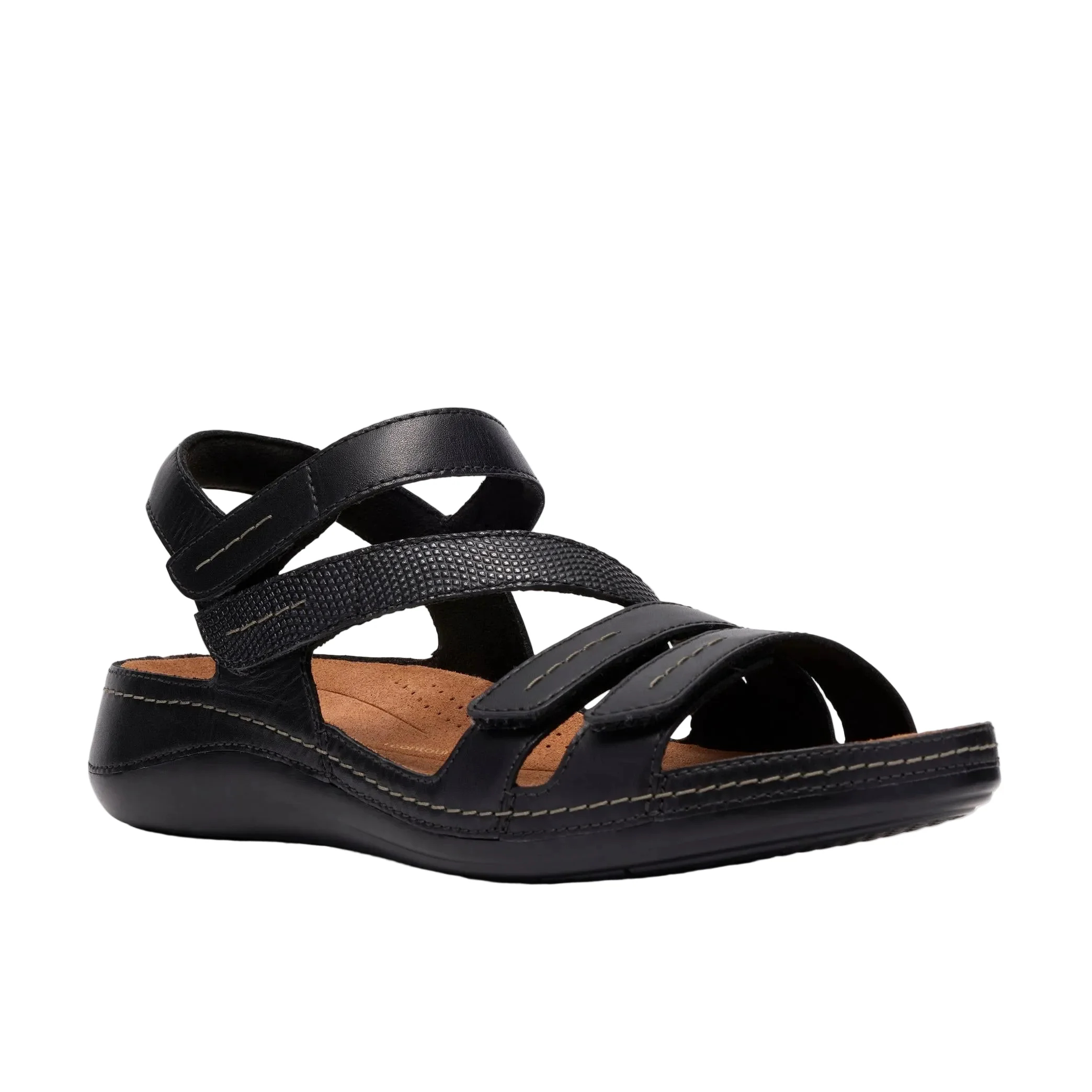 WOMEN'S CLARKS CECILY MIX | BLACK COMBI - Image 3