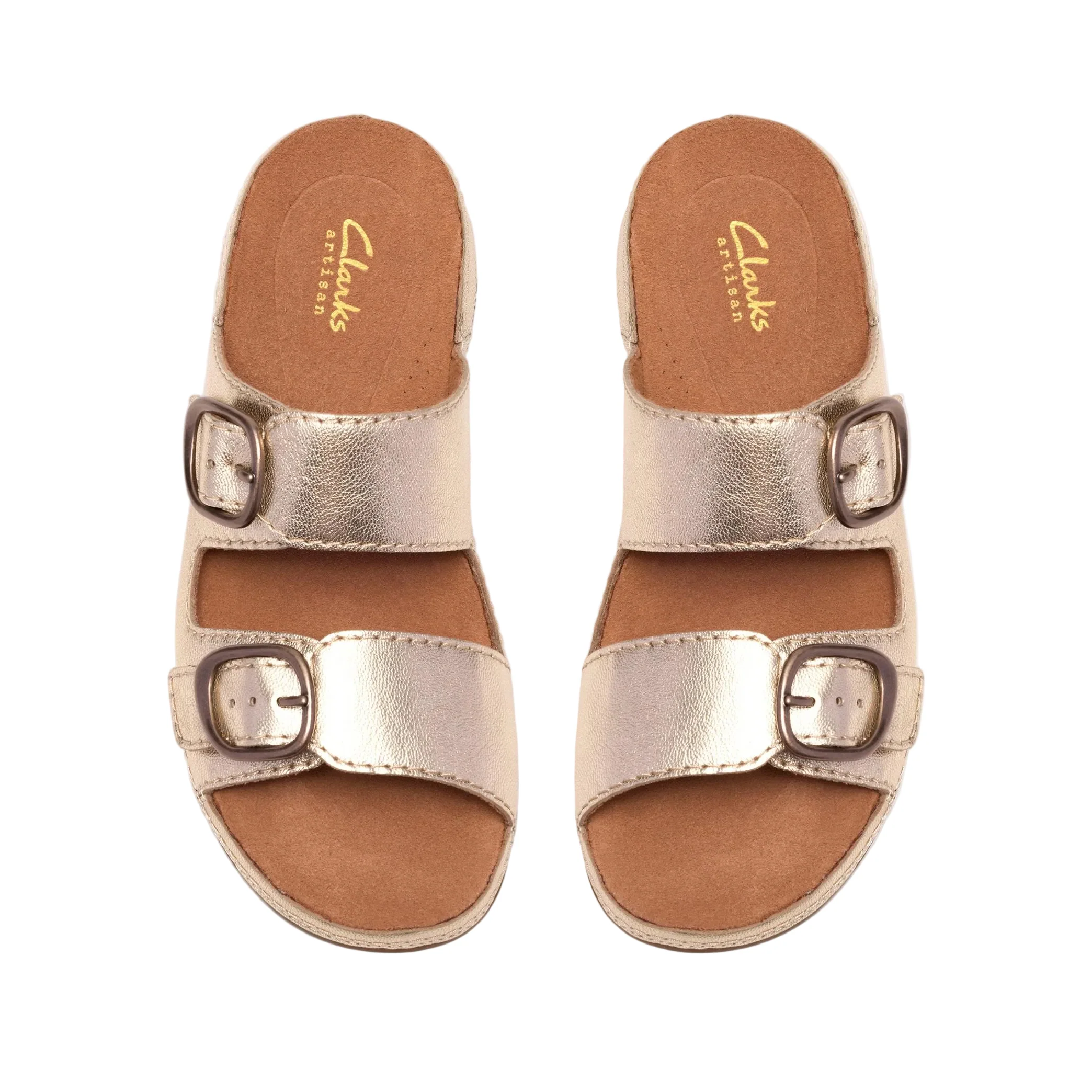 WOMEN'S CLARKS CECILY STEP | CHAMPAGNE LEATHER - Image 6