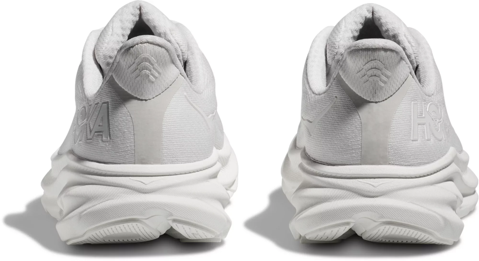 WOMEN'S HOKA CLIFTON 9 | WHITE / WHITE - Image 5