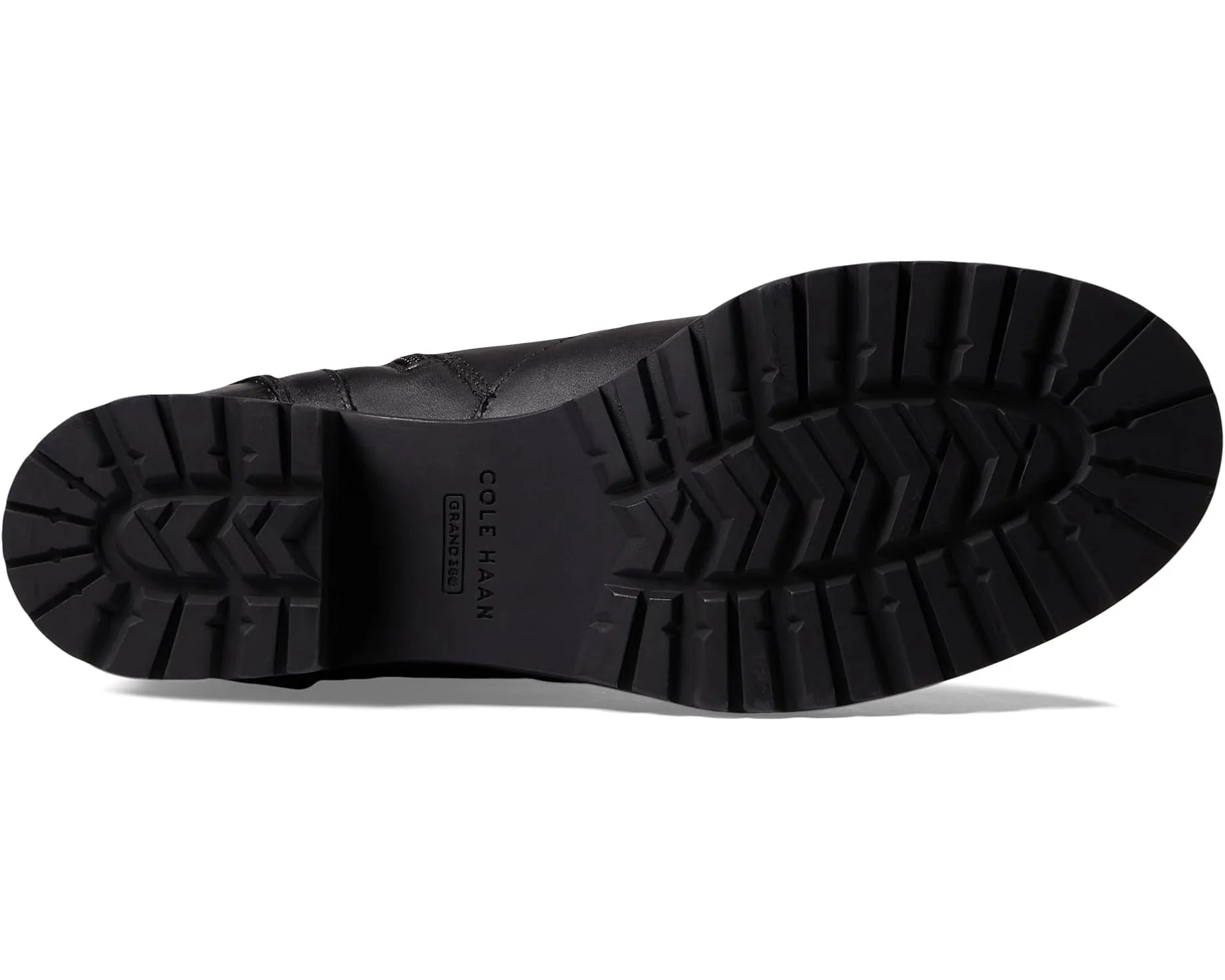 WOMEN'S COLE HAAN CAMEA WATERPROOF COMBAT BOOT | BLACK LEATHER - Image 3