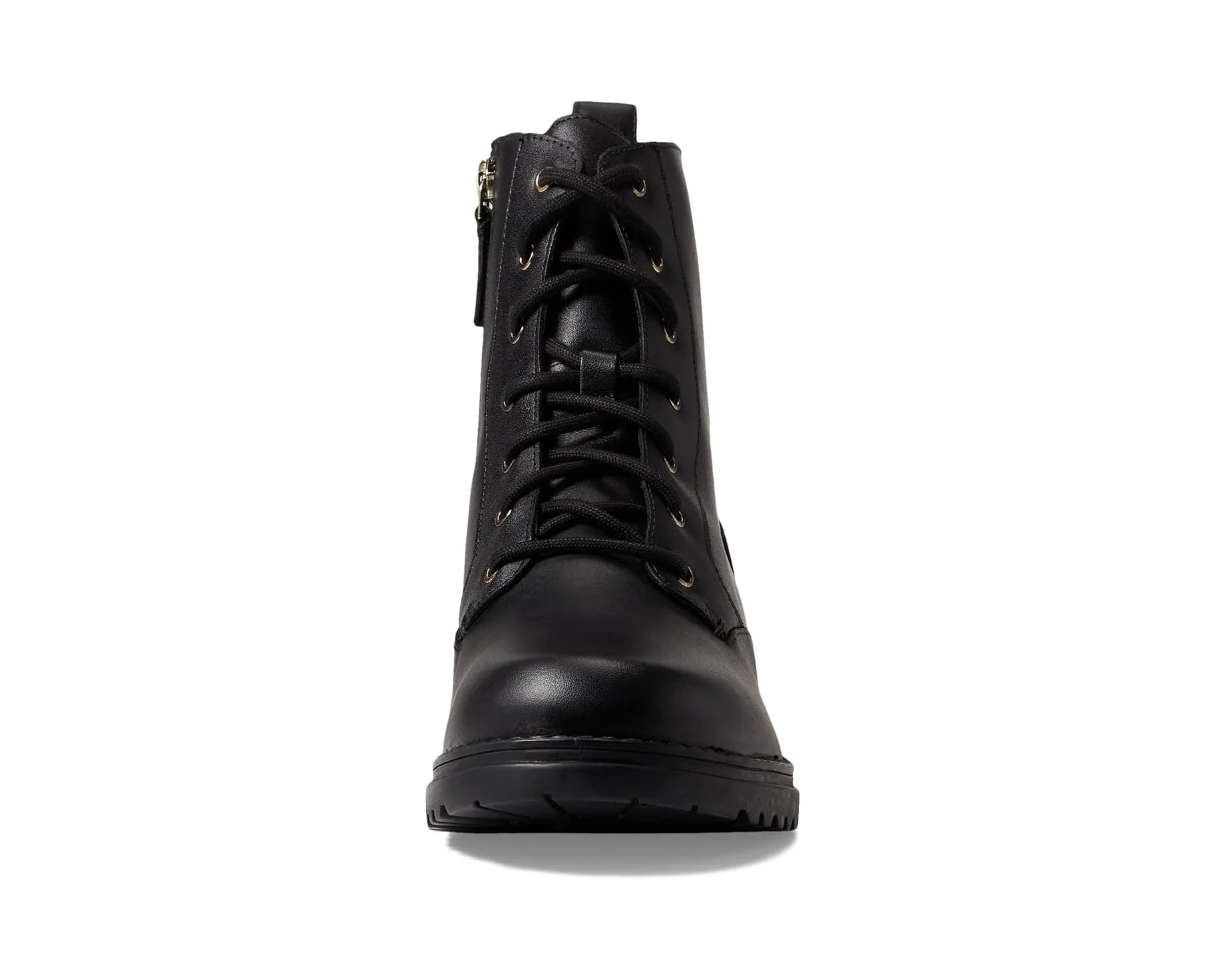 WOMEN'S COLE HAAN CAMEA WATERPROOF COMBAT BOOT | BLACK LEATHER - Image 4