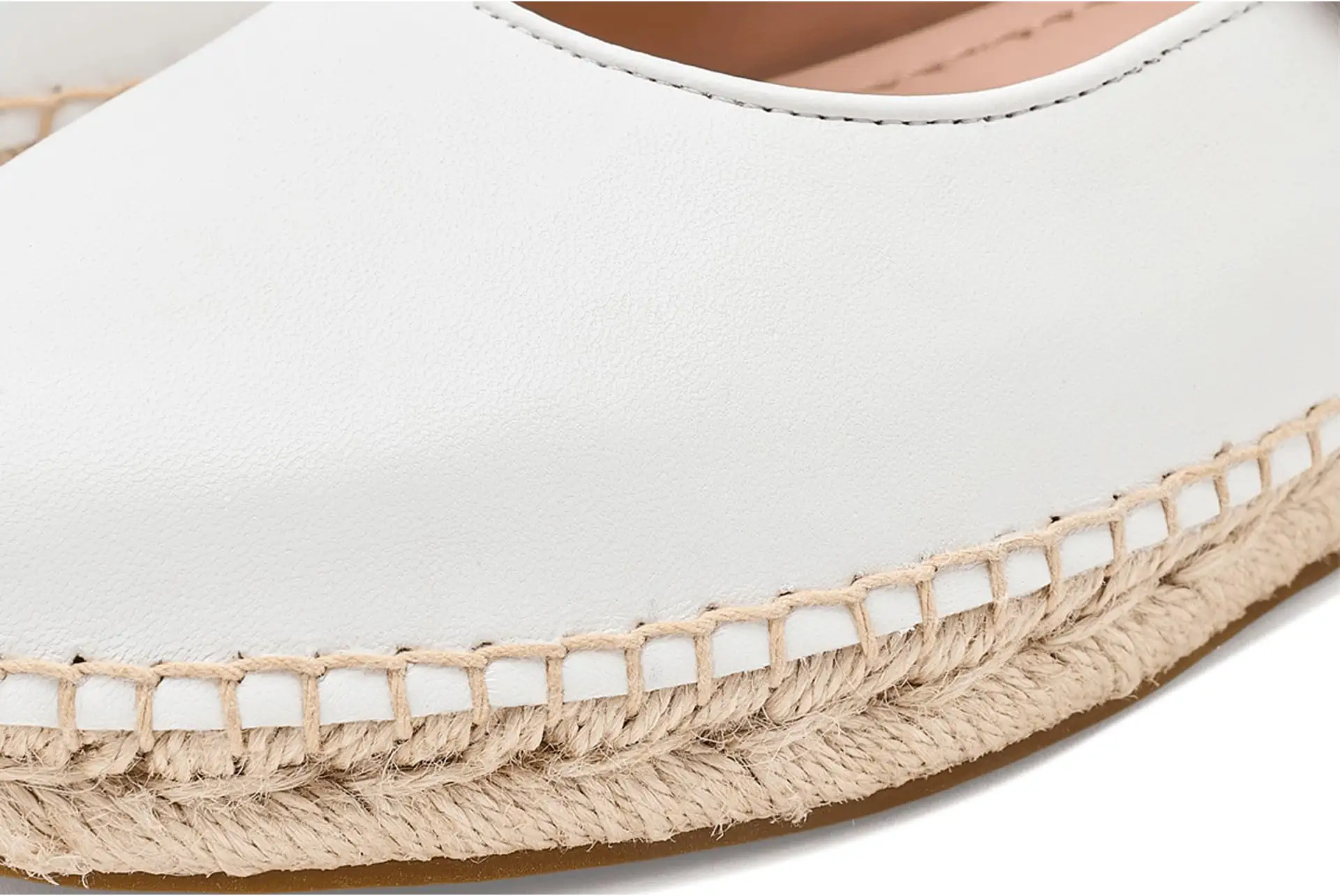 WOMEN'S COLE HAAN CLOUDFEEL ASBURY MARY JANE BALLET FLATS | WHITE LEATHER - Image 5