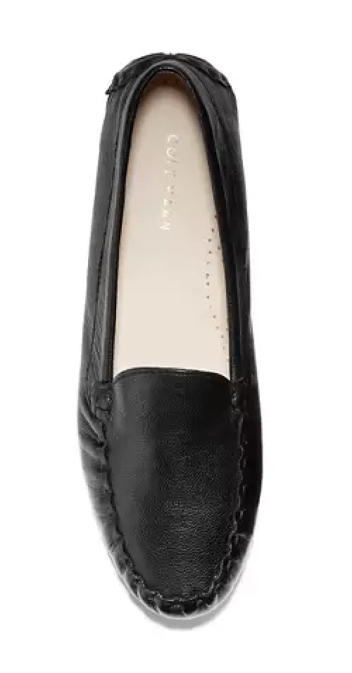 WOMEN'S COLE HAAN EVELYN DRIVER | BLACK LEATHER - Image 5