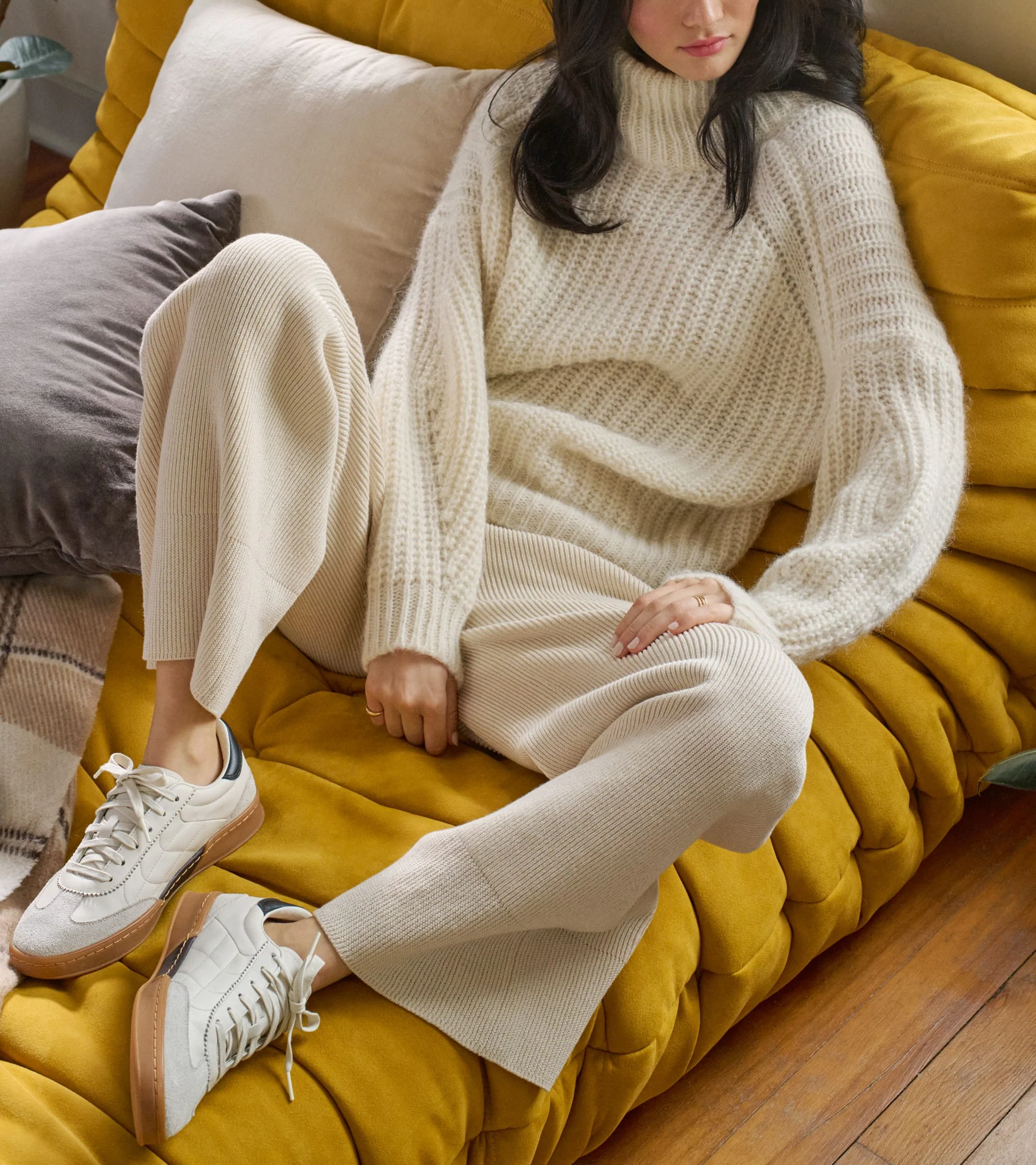 WOMEN'S COLE HAAN GRANDPRØ BREAKAWAY SNEAKER | IVORY / GUM - Image 2