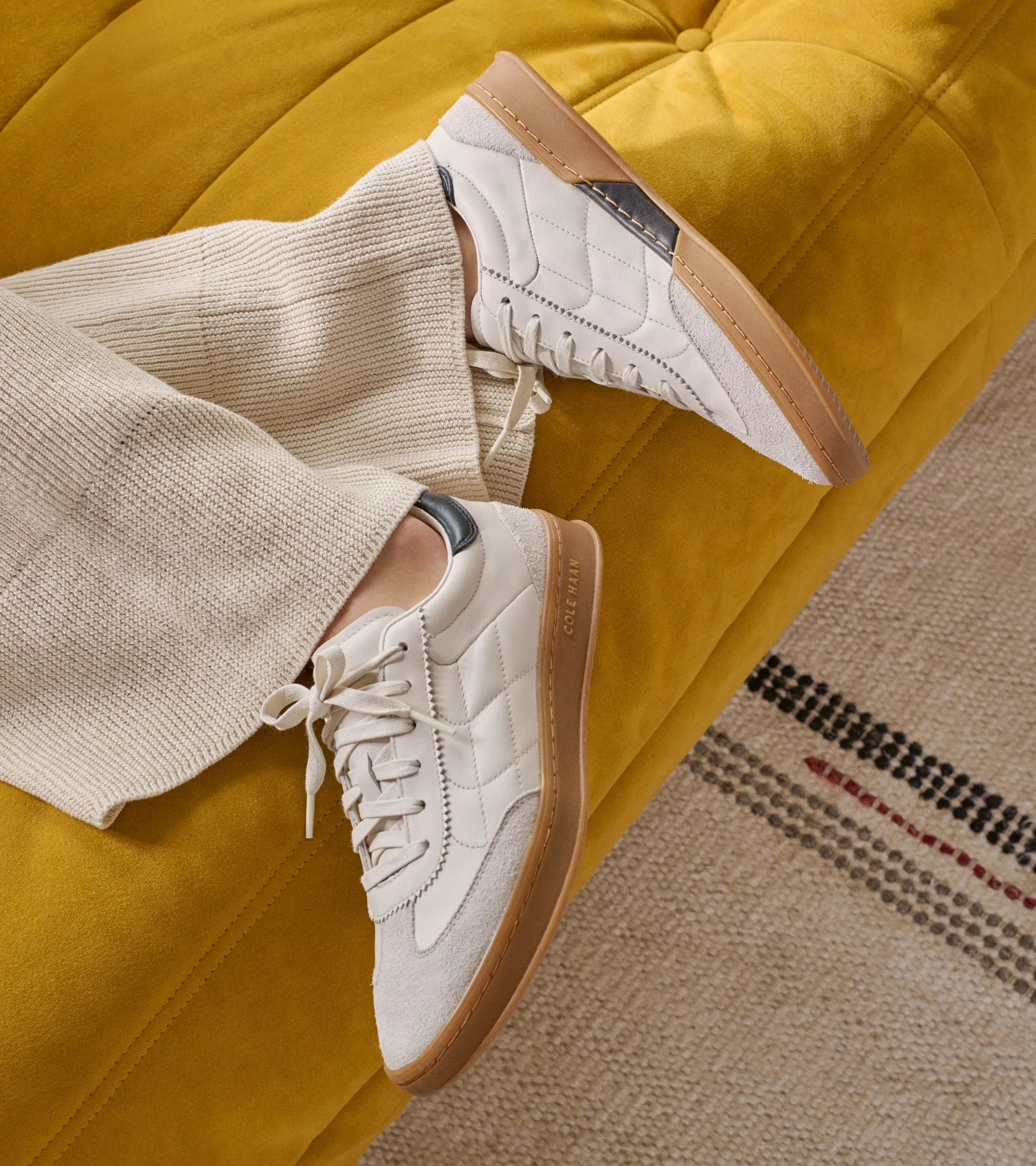 WOMEN'S COLE HAAN GRANDPRØ BREAKAWAY SNEAKER | IVORY / GUM - Image 8