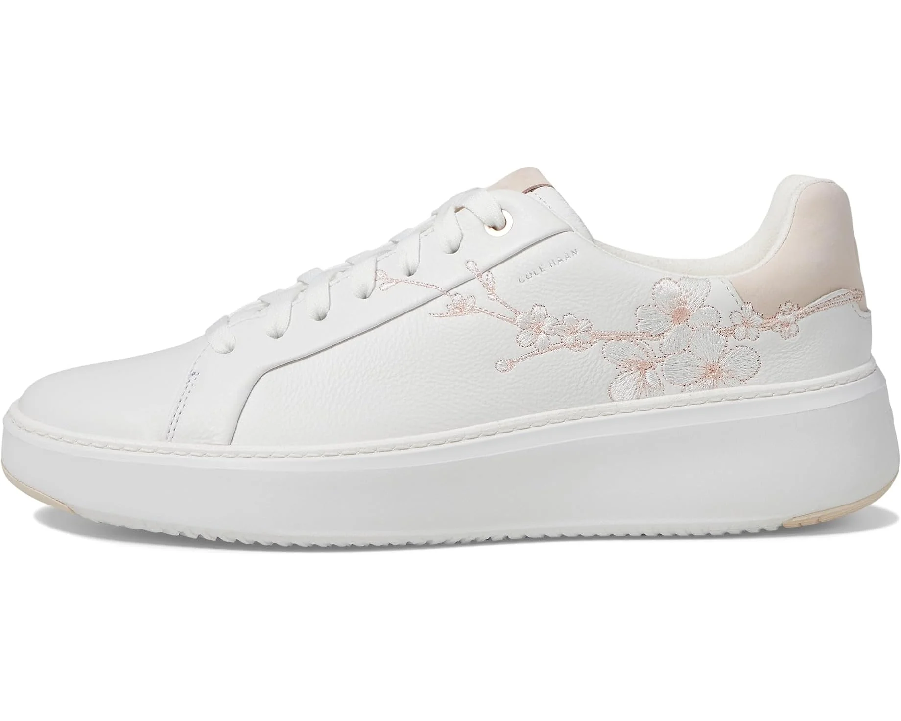 WOMEN'S COLE HAAN GRANDPRØ TOPSPIN SNEAKER | WHITE / CHERRY BLOSSOM - Image 3