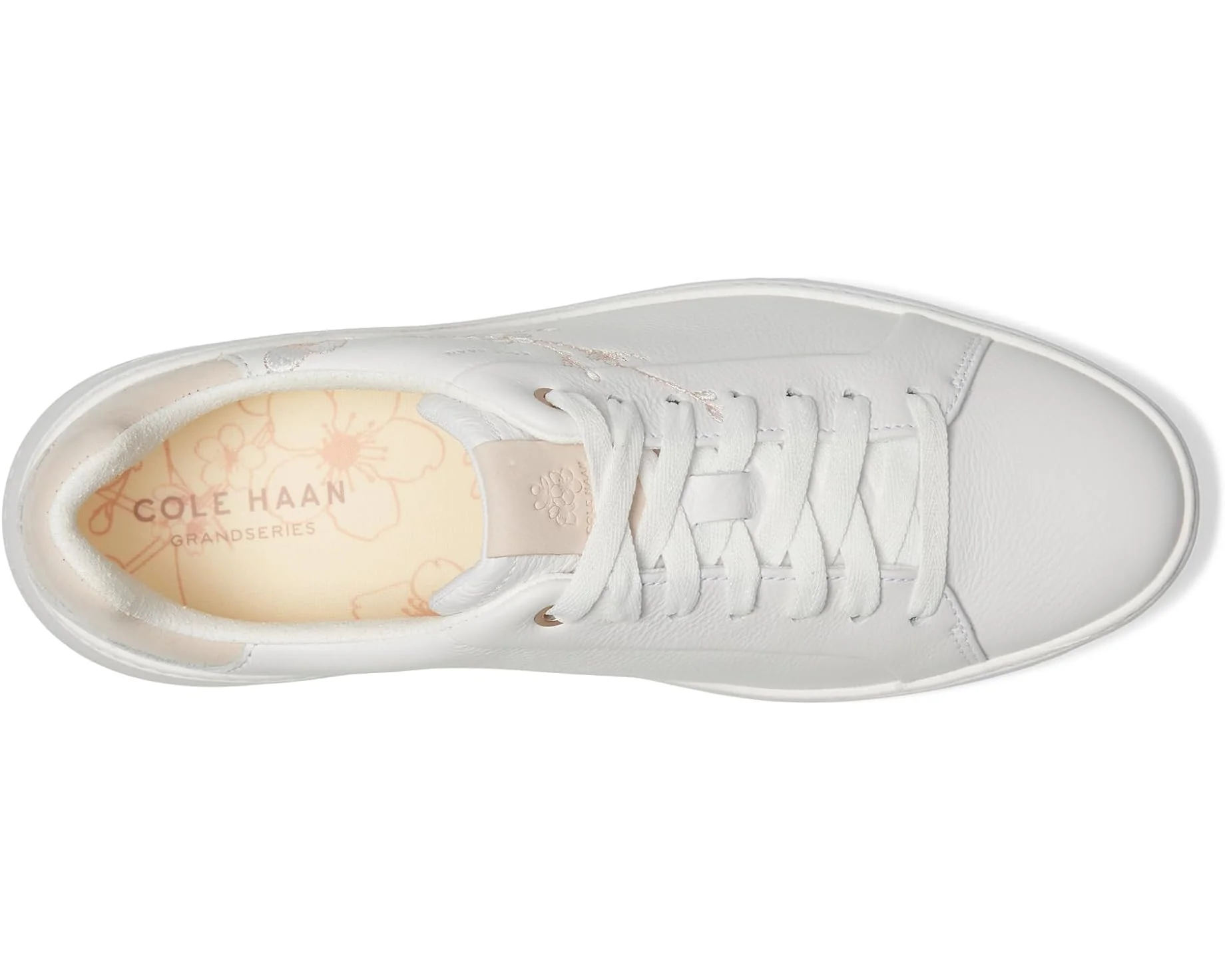 WOMEN'S COLE HAAN GRANDPRØ TOPSPIN SNEAKER | WHITE / CHERRY BLOSSOM - Image 6