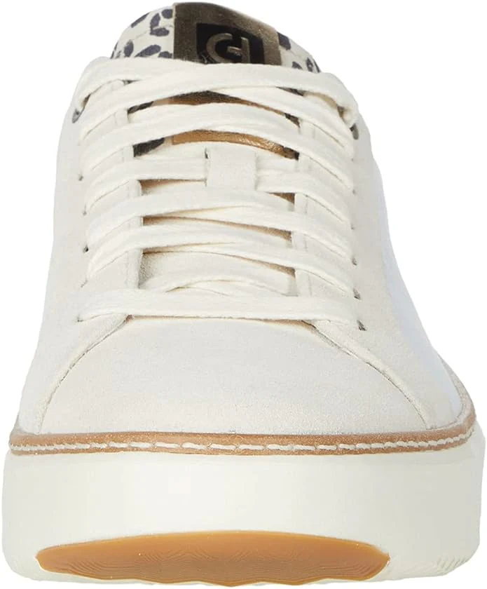 WOMEN'S COLE HAAN GRANDPRØ TOPSPIN SNEAKER | WHITE / LEOPARD PRINT - Image 4